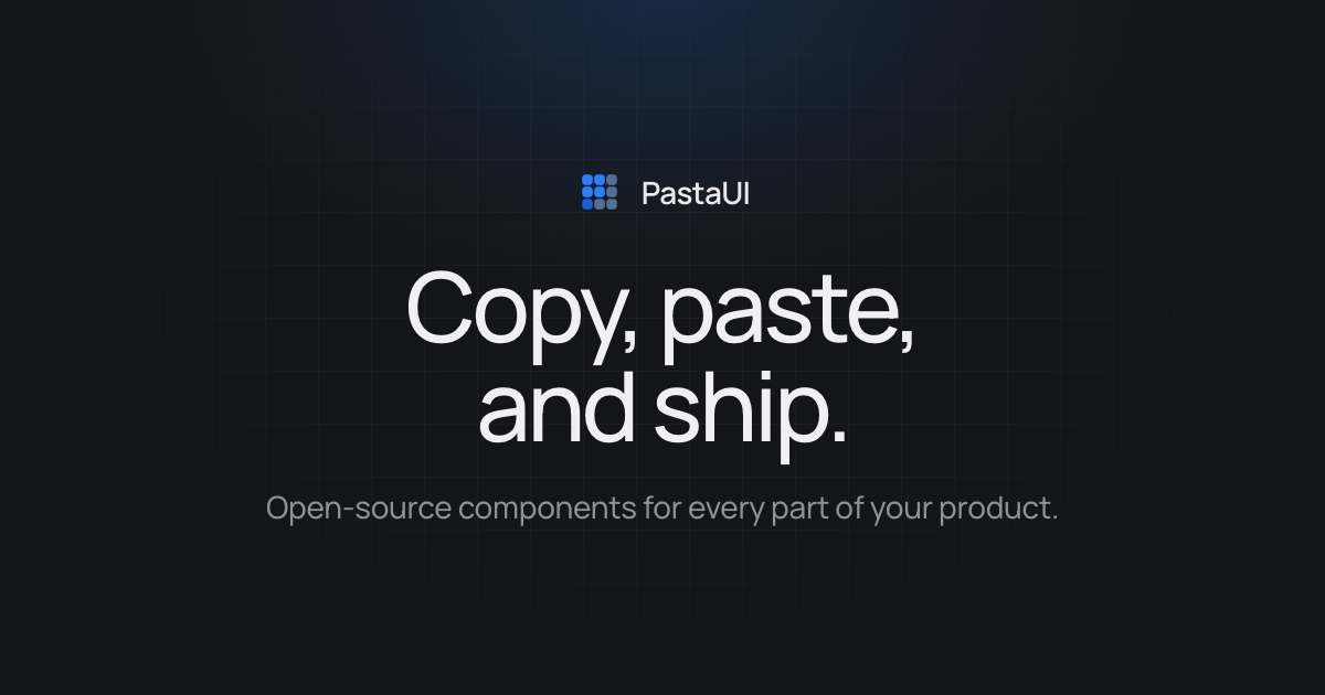 @pastaui preview